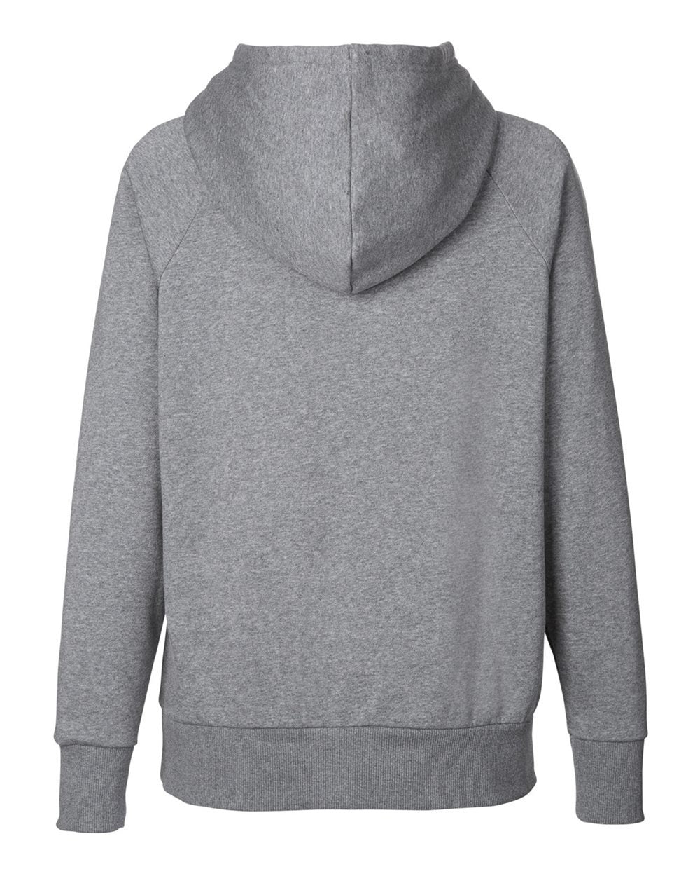 Women's Rival Fleece Hooded Sweatshirt Castlerock Grey Light Heather/ Black_5