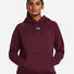 Women's Rival Fleece Hooded Sweatshirt Maroon/ White