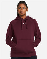 Women's Rival Fleece Hooded Sweatshirt Maroon/ White