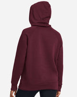 Women's Rival Fleece Hooded Sweatshirt Maroon/ White_1