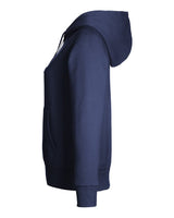 Women's Rival Fleece Hooded Sweatshirt Midnight Navy/ White_4