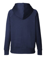 Women's Rival Fleece Hooded Sweatshirt Midnight Navy/ White_5