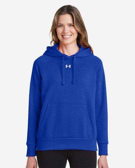 Women's Rival Fleece Hooded Sweatshirt Royal/ White