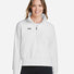 Women's Rival Fleece Quarter-Zip Pullover White/ Black