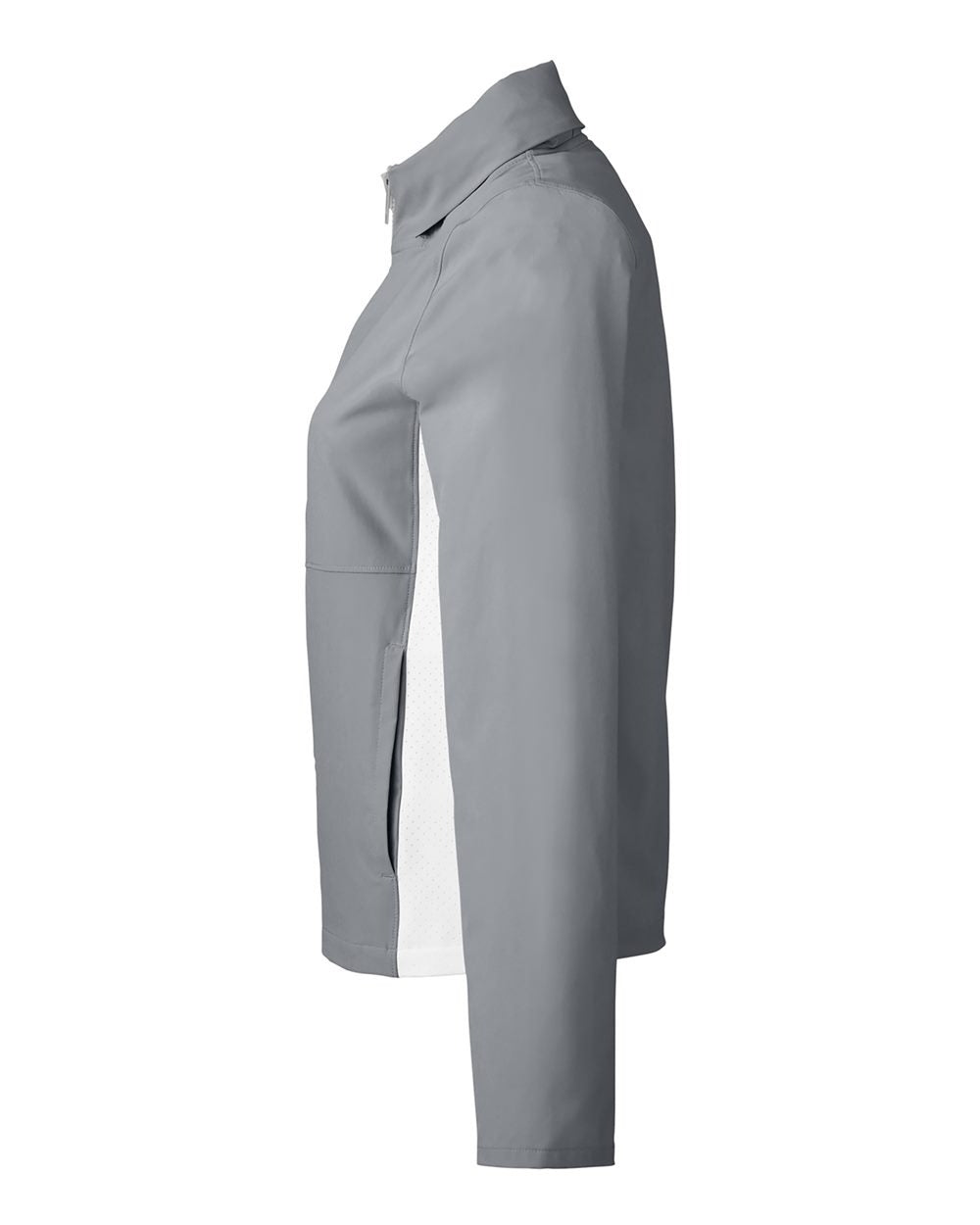 Women's Rival Stretch Jacket Mod Grey/ White_4