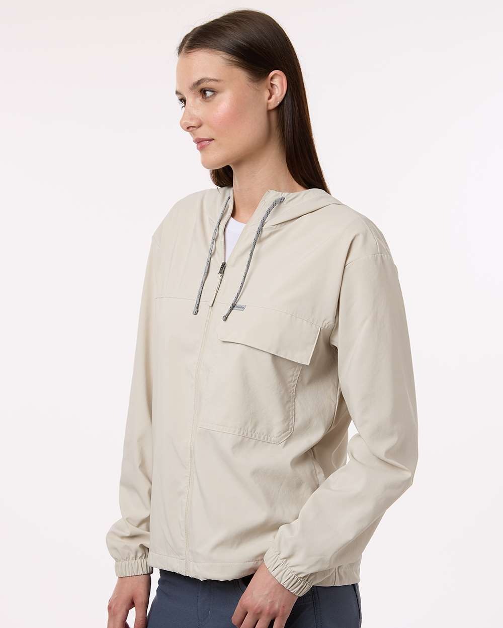 Women's Skien Valley™ Hooded Lightweight Jacket Dark Stone_2