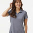 Women's Space Dyed Polo Collegiate Navy Melange