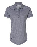 Women's Space Dyed Polo Collegiate Navy Melange_3