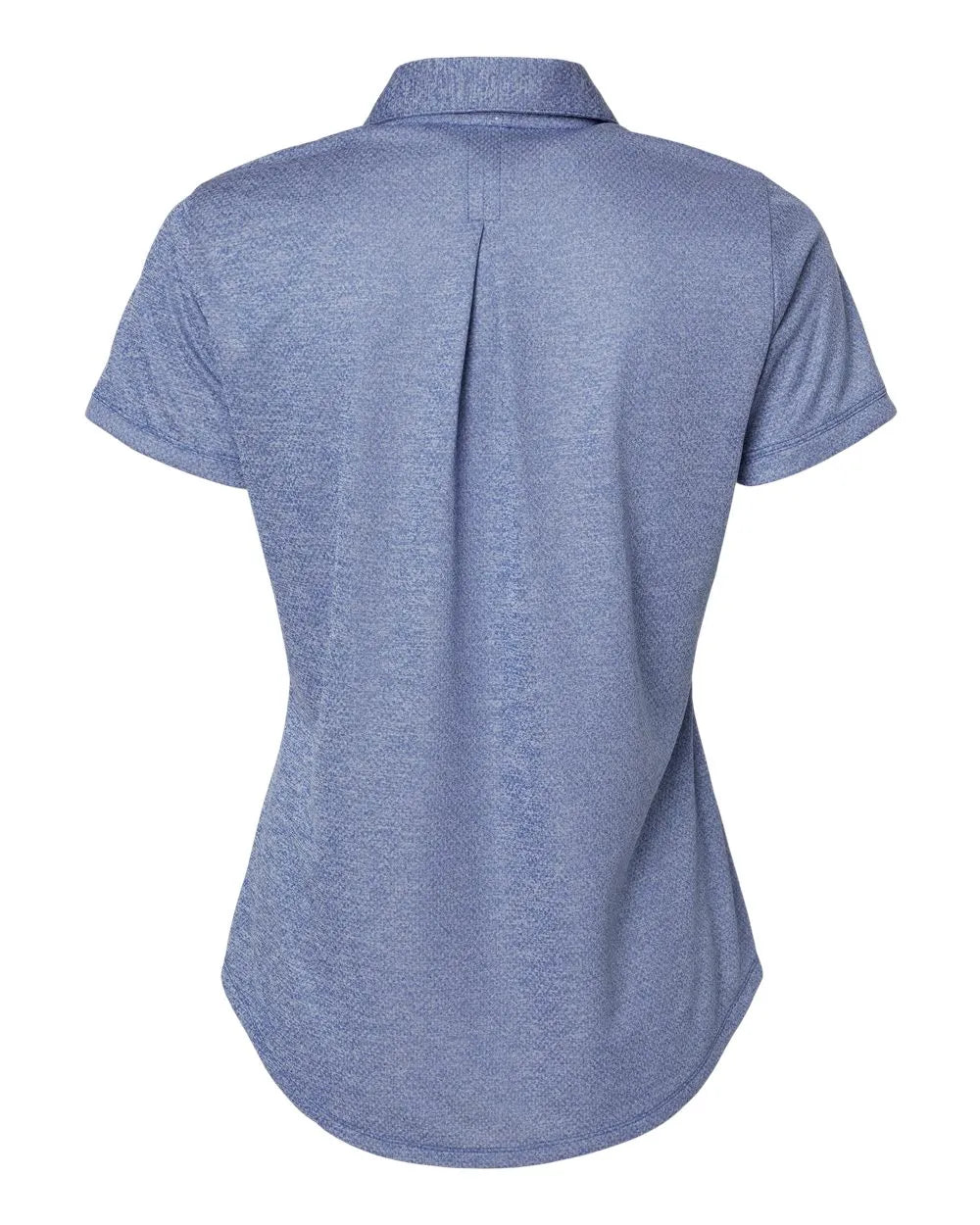 Women's Space Dyed Polo Collegiate Royal Melange_5