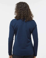 Women's Spacer Quarter-Zip Pullover collegiate navy_2