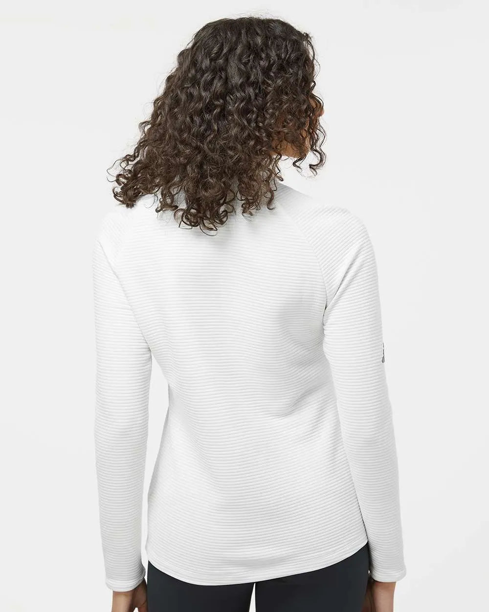 Women's Spacer Quarter-Zip Pullover core white_2