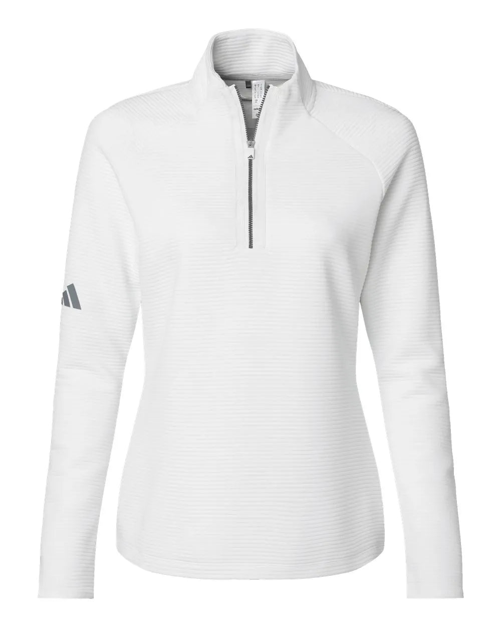 Women's Spacer Quarter-Zip Pullover core white_3