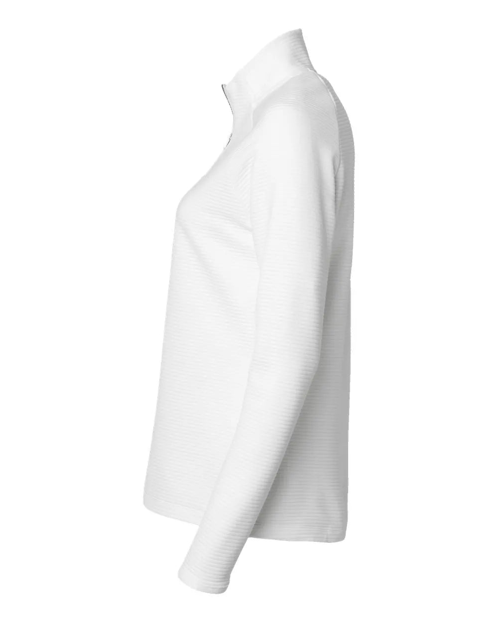 Women's Spacer Quarter-Zip Pullover core white_4