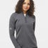Women's Spacer Quarter-Zip Pullover grey five