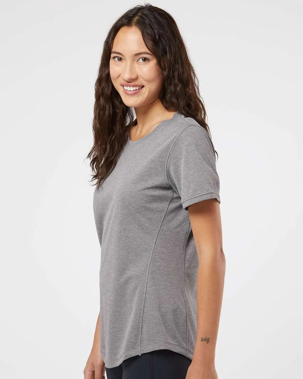Women's Sport T-Shirt grey three heather_1