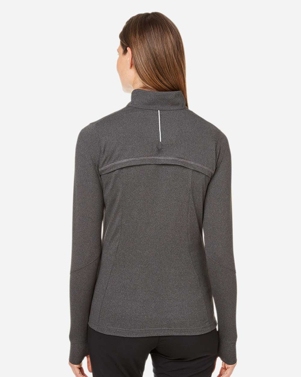 Women's Spyre Quarter-Zip Pullover Black Frost_2