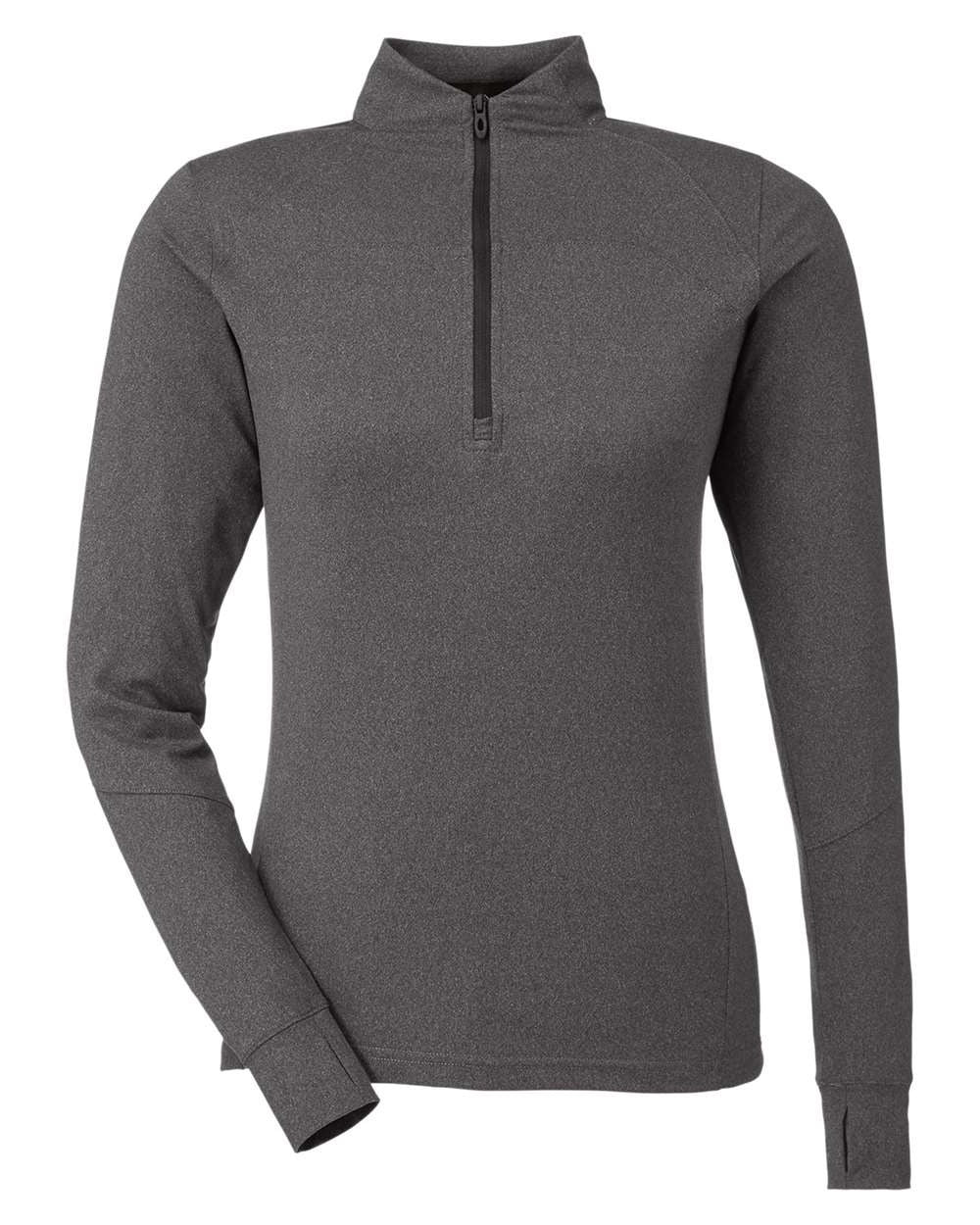 Women's Spyre Quarter-Zip Pullover Black Frost_3