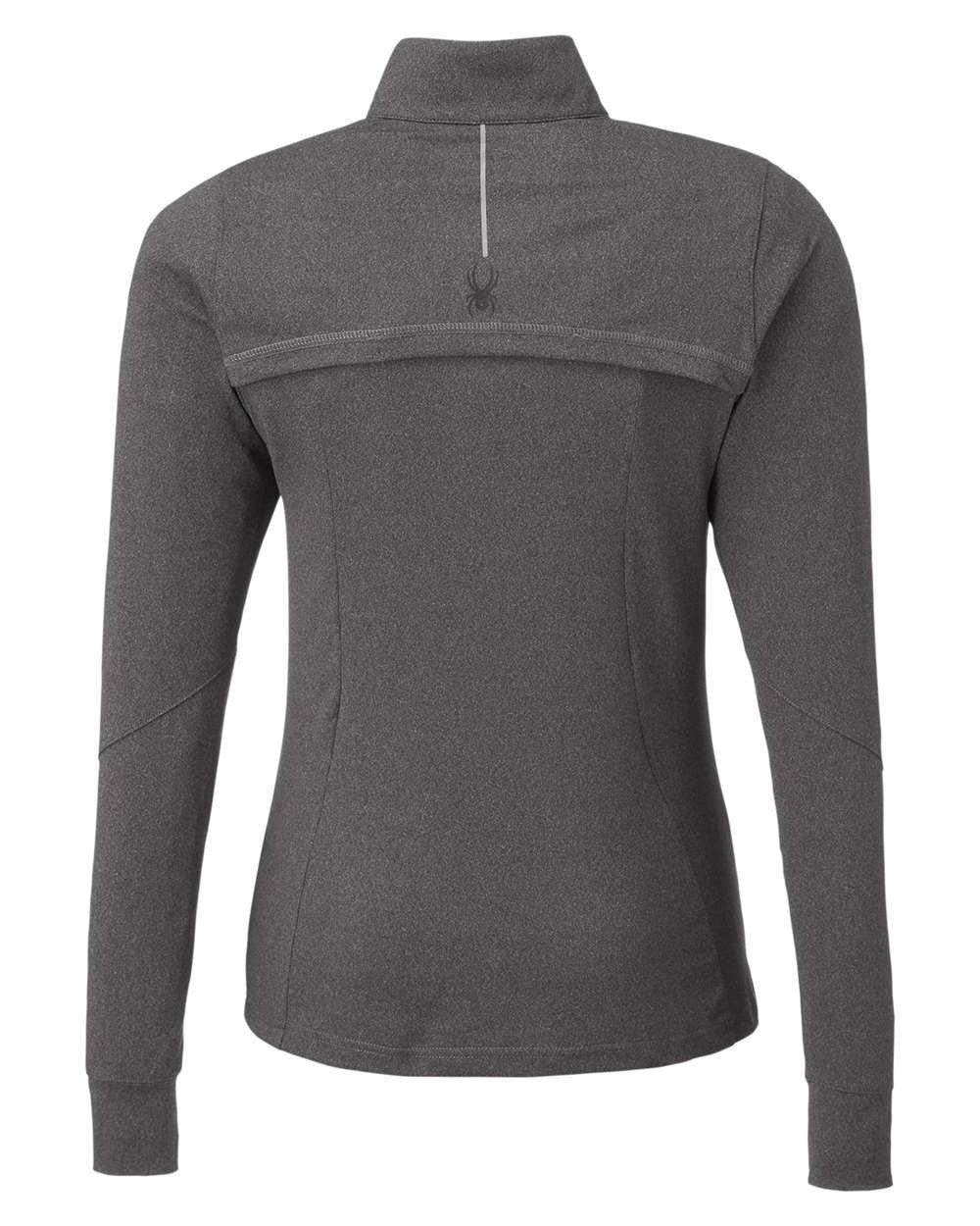 Women's Spyre Quarter-Zip Pullover Black Frost_5