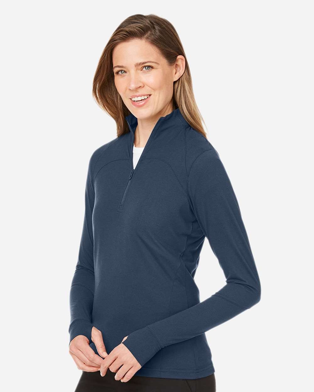 Women's Spyre Quarter-Zip Pullover Frontier Frost_1