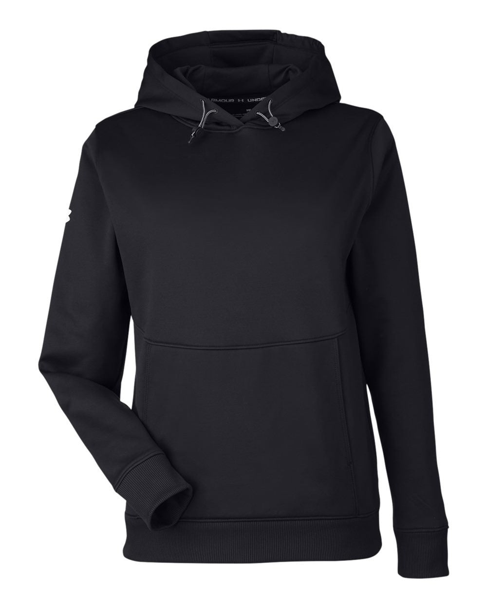 Women's Storm Armour Fleece Black/ White_3
