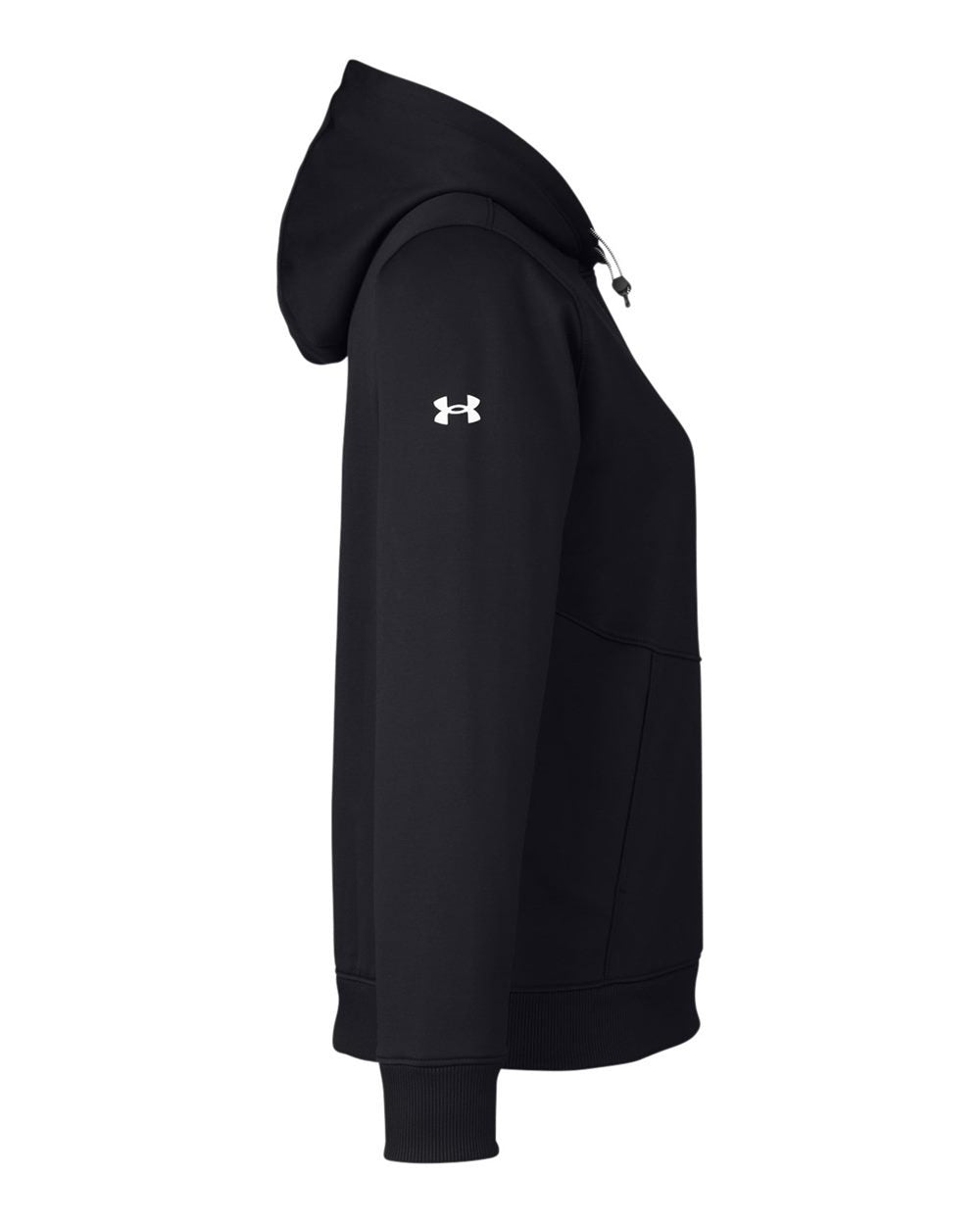 Women's Storm Armour Fleece Black/ White_4