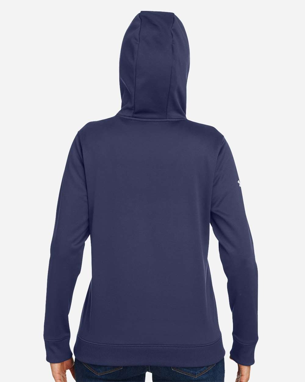 Women's Storm Armour Fleece Midnight Navy/ White_2