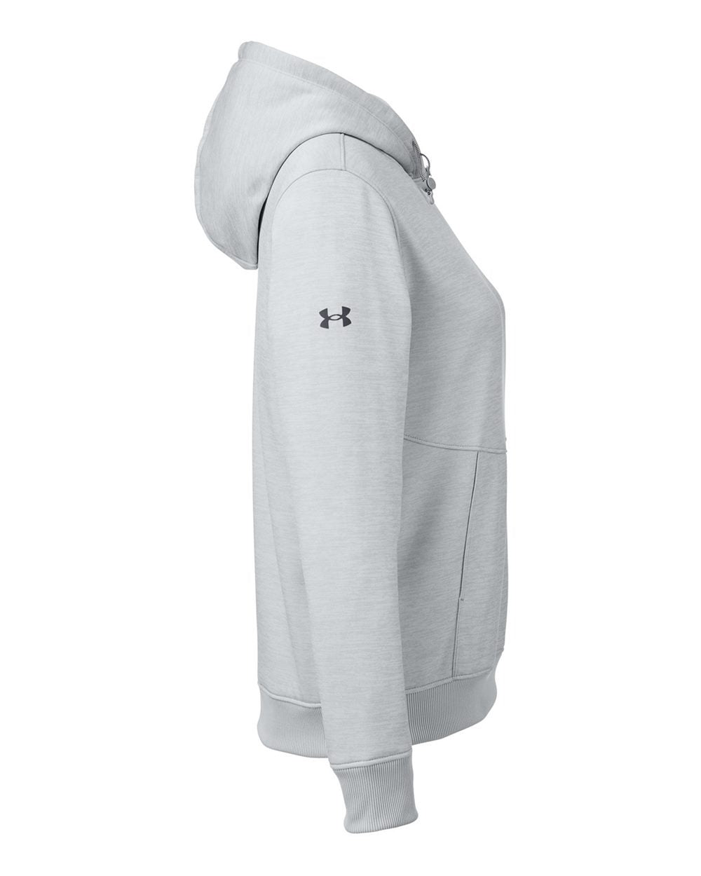 Women's Storm Armour Fleece Mod Grey/ Black_4