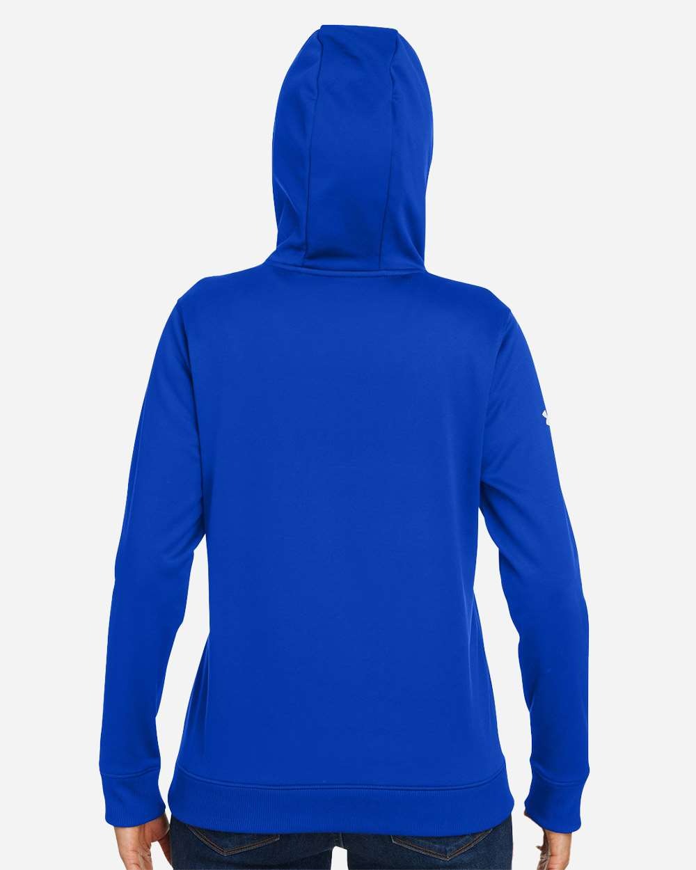 Women's Storm Armour Fleece Royal/ White_2