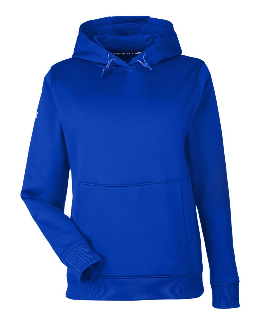 Women's Storm Armour Fleece Royal/ White_3