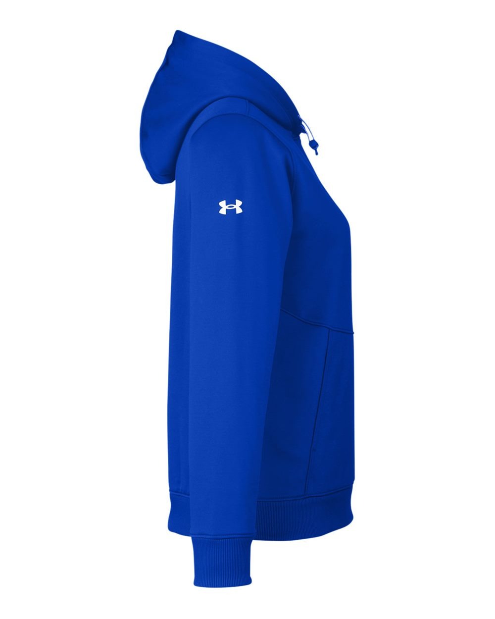 Women's Storm Armour Fleece Royal/ White_4