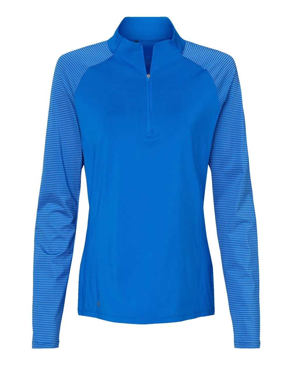 Women's Stripe Block Quarter-Zip Pullover glory blue_3