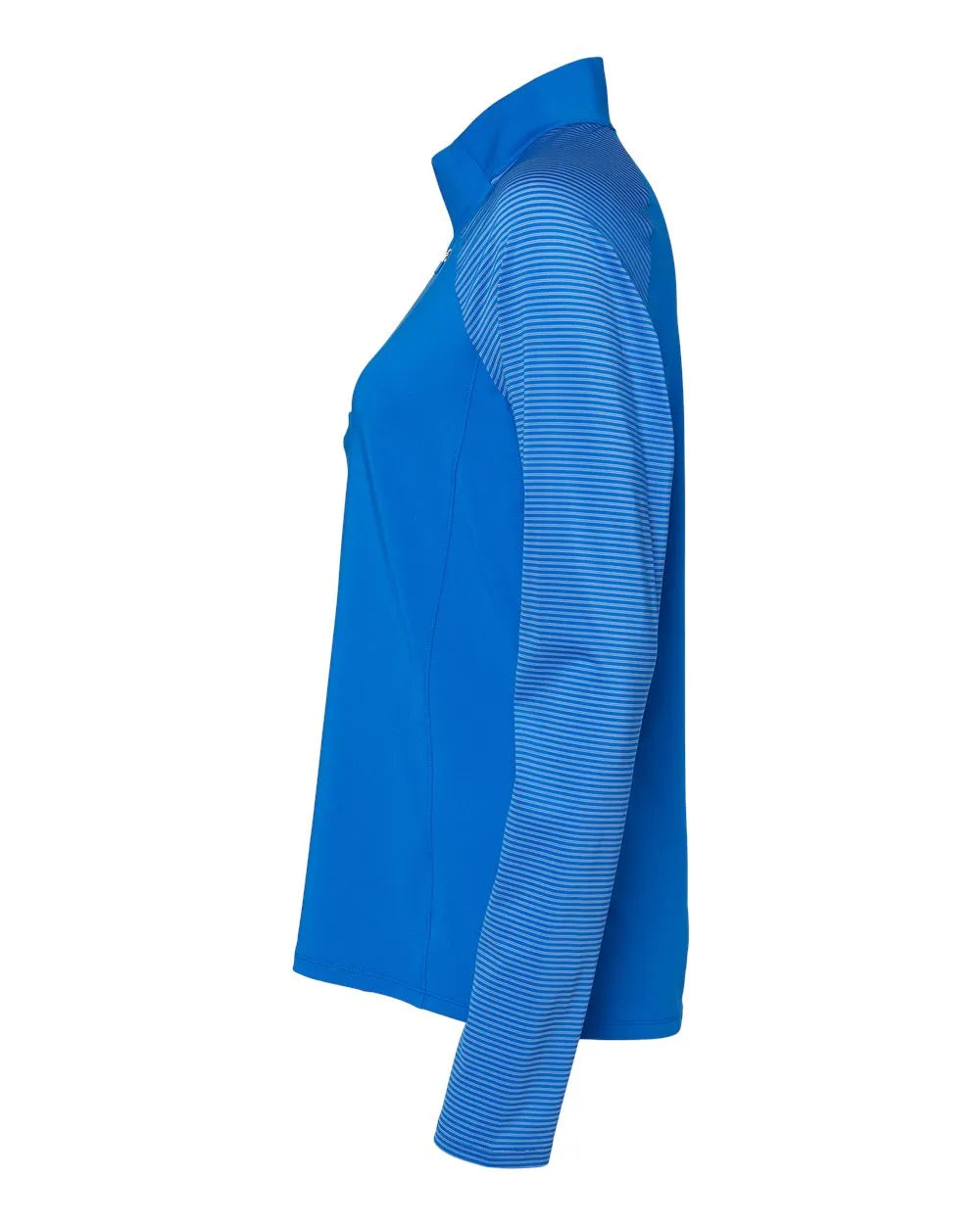 Women's Stripe Block Quarter-Zip Pullover glory blue_4