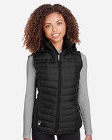 Women's Supreme Puffer Vest Black