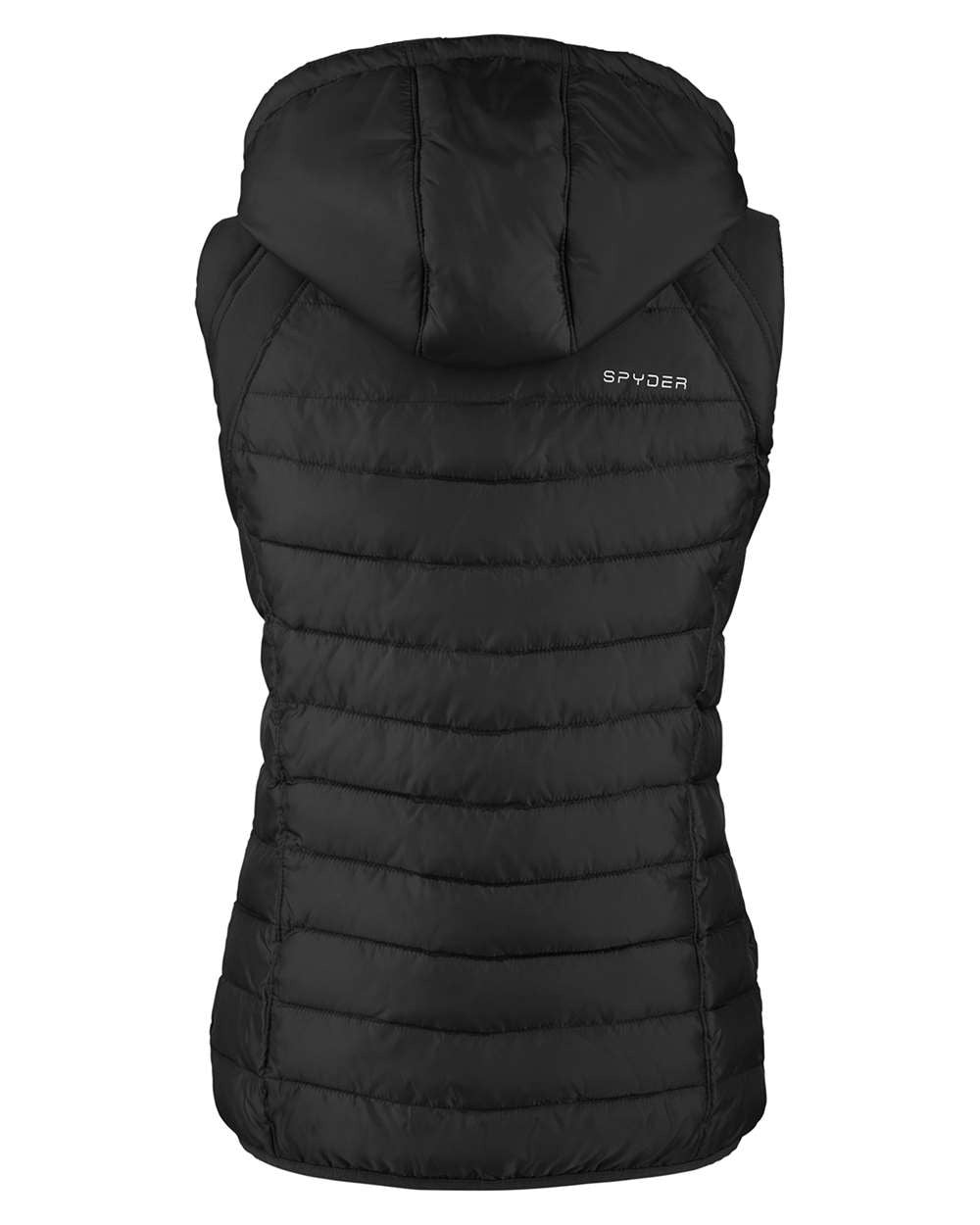 Women's Supreme Puffer Vest Black_5