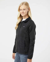 Women's Sweater Weather™ Fleece Full-Zip Black Heather_1