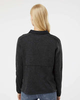 Women's Sweater Weather™ Fleece Full-Zip Black Heather_2
