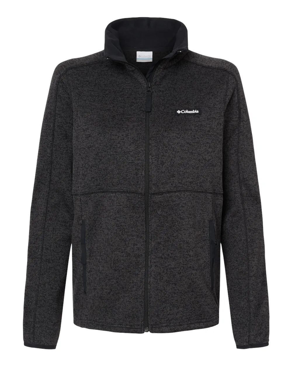 Women's Sweater Weather™ Fleece Full-Zip Black Heather_3