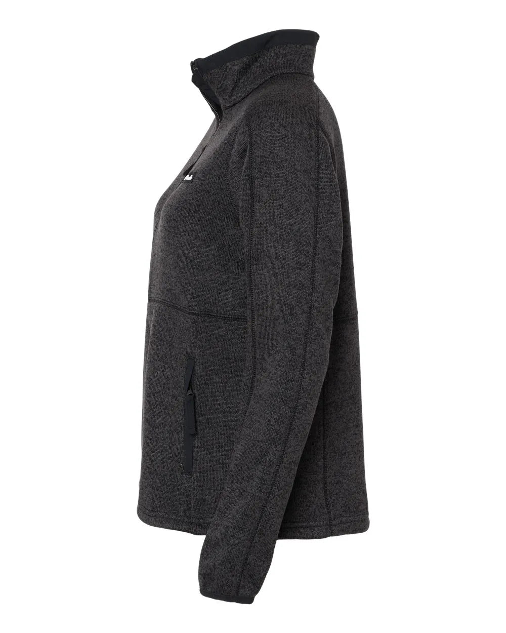 Women's Sweater Weather™ Fleece Full-Zip Black Heather_4