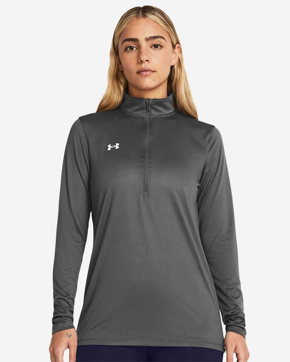 Women's Team Tech™ Half-Zip Pullover Castlerock/ White