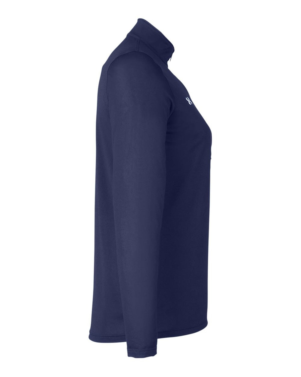Women's Team Tech™ Half-Zip Pullover Midnight Navy/ White_4