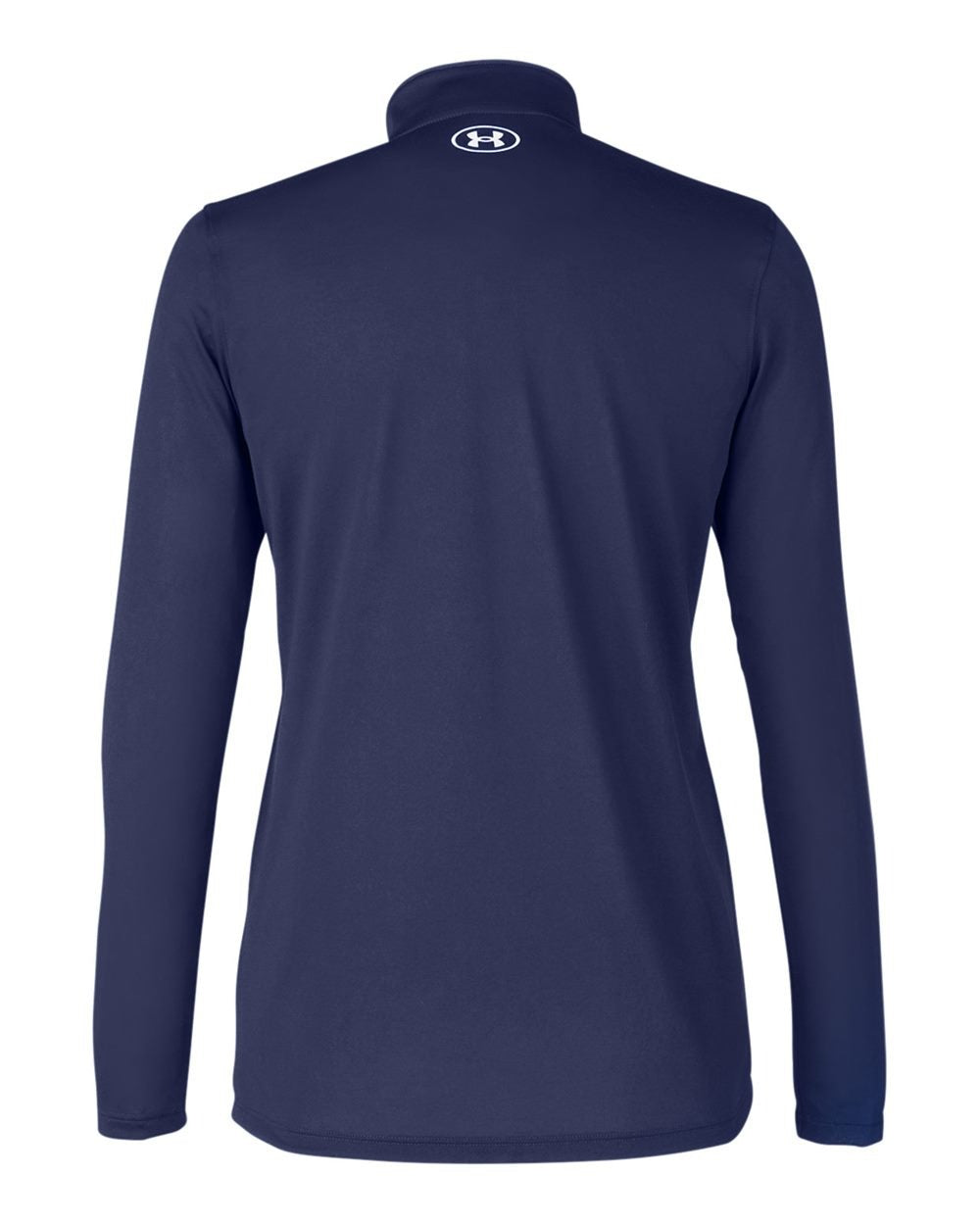 Women's Team Tech™ Half-Zip Pullover Midnight Navy/ White_5