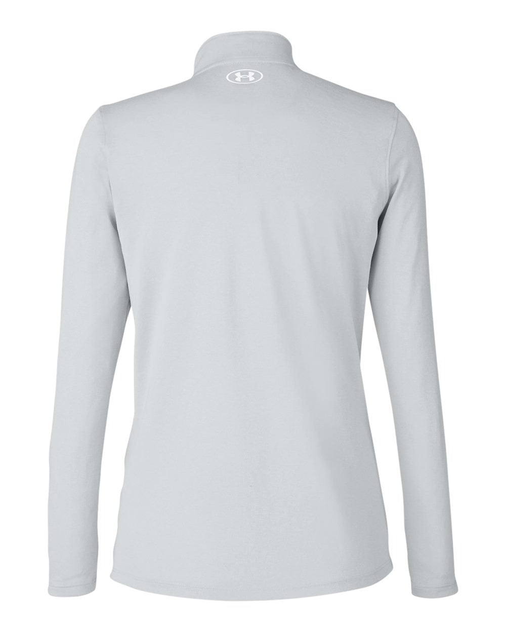 Women's Team Tech™ Half-Zip Pullover Mod Grey Light Heather/ White_5