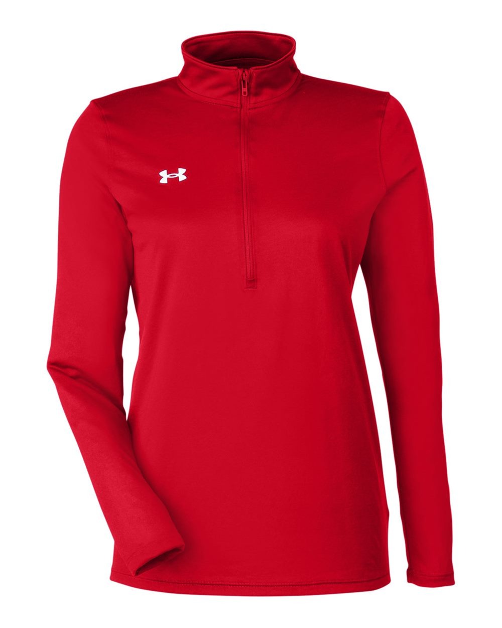 Women's Team Tech™ Half-Zip Pullover Red/ White_3