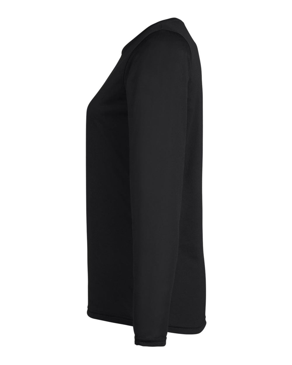 Women's Team Tech™ Long Sleeve T-Shirt Black/ White_4