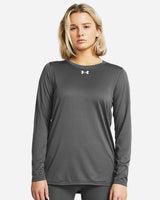 Women's Team Tech™ Long Sleeve T-Shirt Castlerock/ White