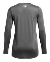 Women's Team Tech™ Long Sleeve T-Shirt Castlerock/ White_3