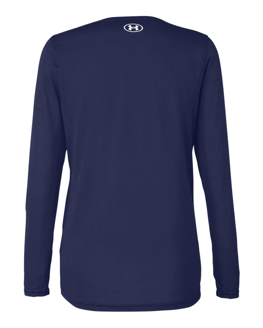 Women's Team Tech™ Long Sleeve T-Shirt Midnight Navy/ White_5