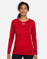 Women's Team Tech™ Long Sleeve T-Shirt Red/ White