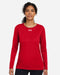 Women's Team Tech™ Long Sleeve T-Shirt Red/ White