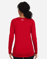 Women's Team Tech™ Long Sleeve T-Shirt Red/ White_2